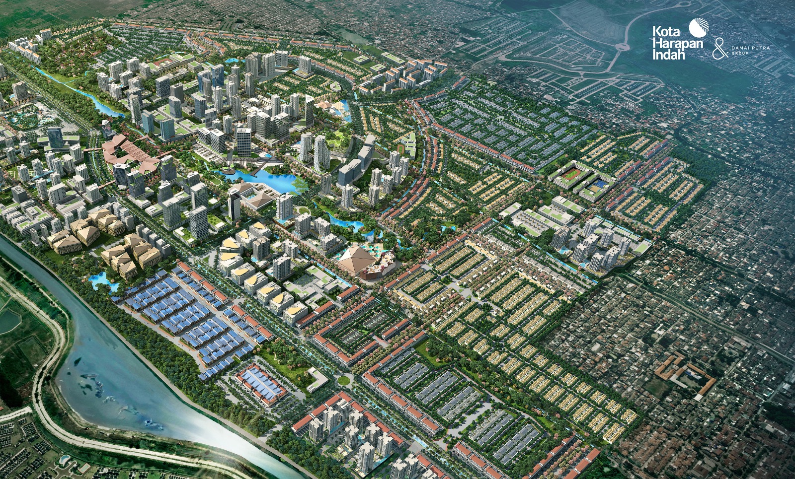 Sistem keuangan pengembangan properti skala besar Kota Harapan Indah Bekasi